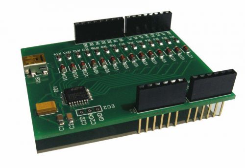 Arduinolab - usb logic analyzer with uart, spi, i2c and 1-wire interface decoder for sale