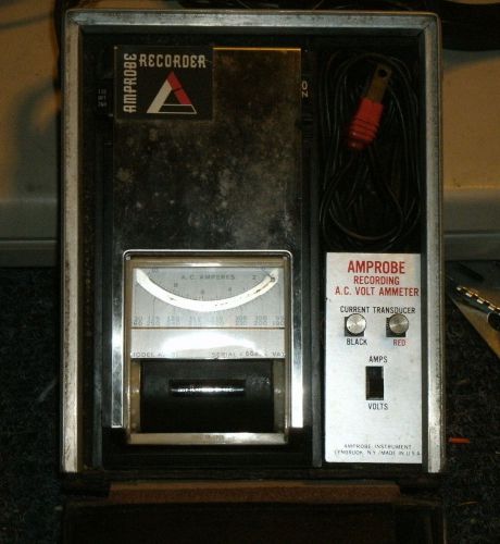 Amprobe AVA81 Recording AC Ammeter AS IS