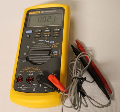 Fluke 787 Processmeter with Leads - Inventory #5214