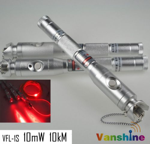10mw visual fault locator vfl fiber optic cable tester meter red light laser pen for sale