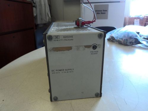 HP 62024E DC POWER SUPPLY SERIAL# 2245A00343 MADE IN USA.