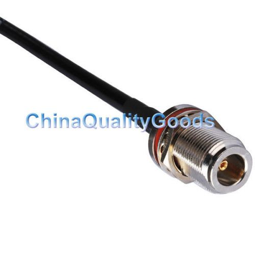 RG58 30cm extension cable FME female straight to N female bulkhead free shipping