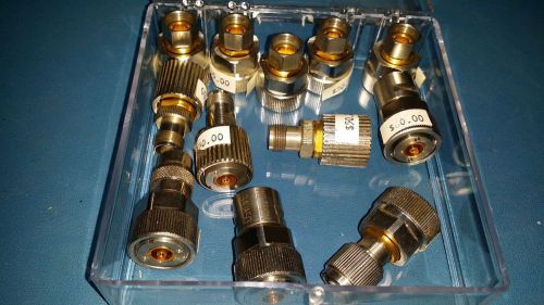 Wiltron, Pasternack, Amphenol Assorted APC-7 Adapters LOT QTY(12)