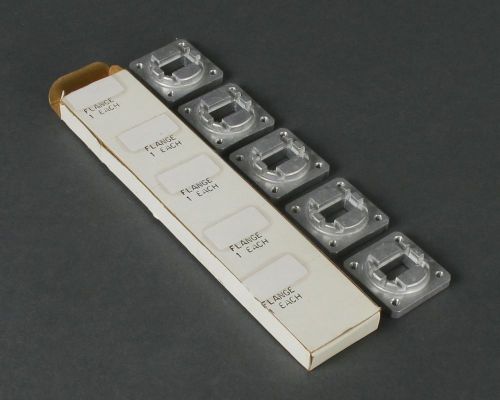 Lot of (5) - m3922/59-002 rf microwave waveguide square flange wr-62 for sale