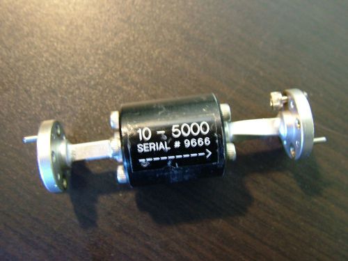 W band isolator 75 - 110ghz wr10 waveguide  25db isolation for sale