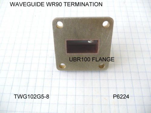 WAVEGUIDE WR90 TERMINATION FLANGE UBR100