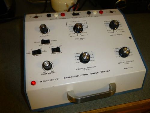 Vintage Heathkit Semicunductor curve tracer Model  IT -3121