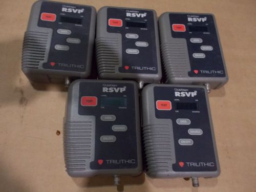 (5) rsvp2 guardian trilithic path tester cable ca tv signal meter reverse lot 5 for sale