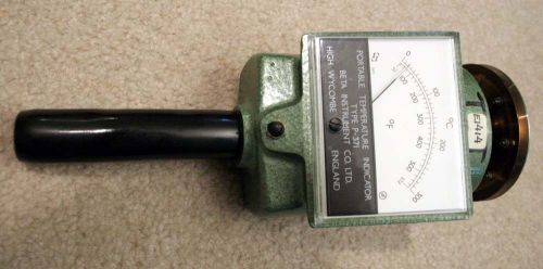 Vintage Portable Temperature Indicator by Beta Instrument Company, England