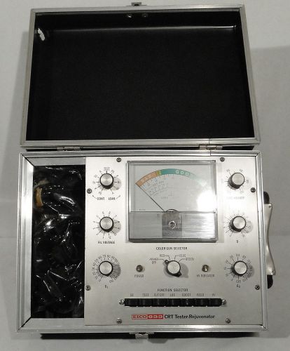 Crt tester-rejuvenator by eico model 633 for sale