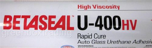 Betaseal U-400hv dow rapid cure auto glass windshield urethane adhesive lot of 4