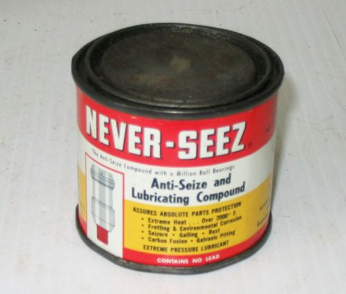 Vintage 4 oz Can of Never-Seez Anti-Seize and Lubricating Compound NS-40