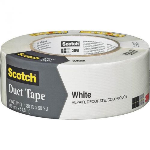 White duct tape 1.88&#034;x 60yd 3m duct 1060-wht-a 051131982147 for sale