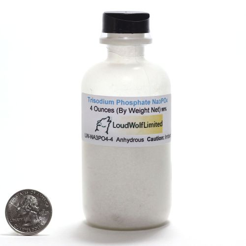 Trisodium phosphate  ultra-pure (99%)  fine crystals  4 oz  ships fast from usa for sale