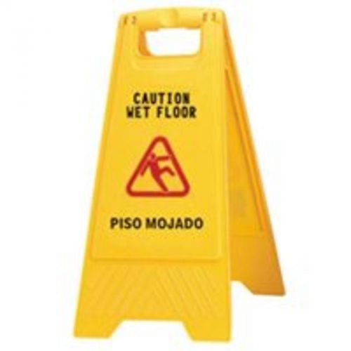 Wet floor sign 2 sided chickasaw &amp; little rock broom works commercial floor 628 for sale