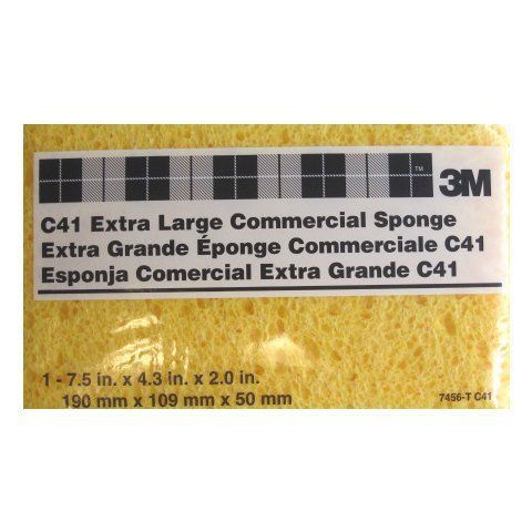 7.5&#034; x 4.3&#034; x 2&#034; extra large commercial sponge (# c41) for sale