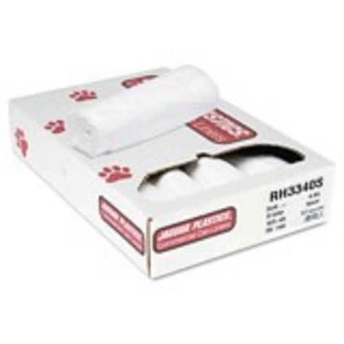 Super Extra-Heavy 16mic Can Liners, 33 Gallon Capacity, 250 per Carton