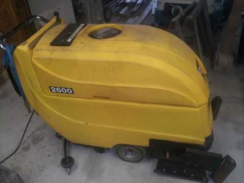 Tomcat 2600 walk behind cylindrical floor scrubber tennant c max i max nobles for sale