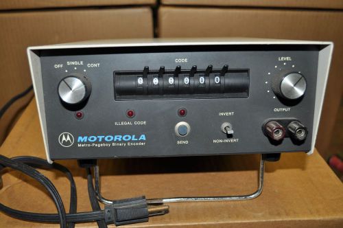 Motorola Metro-Pageboy Binary Encoder Model SP4900811