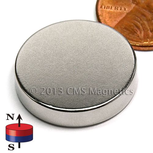 Neodymium Disk Magnets N42 7/8x3/16&#034; Strong NdFeB Rare Earth Magnets Lot 50