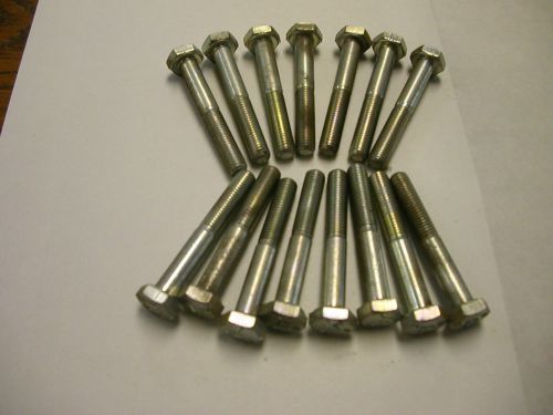 Hex head cap screw bolt 1/4-28 x 1-3/4 grade 5 (package of 15) for sale