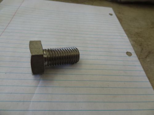 LOT OF OVER 70 NEW 1&#034; X 1.5&#034; LONG STAINLESS STEEL SS  BOLTS GRADE 8.8 NO RESERVE