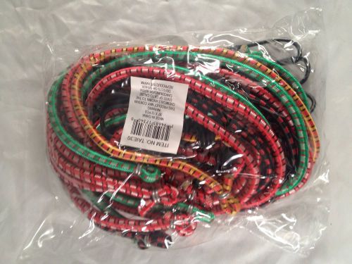 12 PIECE 30&#034; BUNGEE CORDS TAIE30