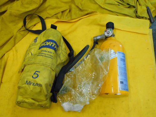 North 845 5 minute emergency escape breathing apparatus air tank safety for sale
