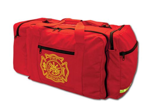 Firefighters gear compartment bag w/ reflective trim for sale