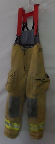 Fire Dex Firefighter Turnout Pants Bunker Gear Waist Medium Inseam 29