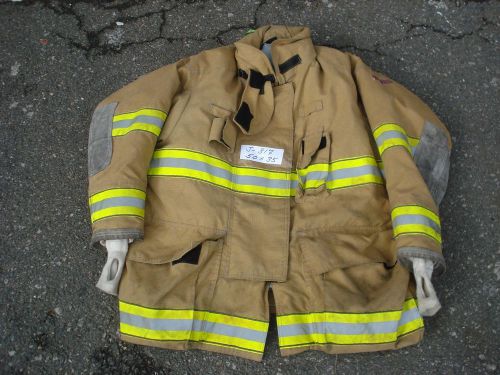 50x35 big jacket coat firefighter bunker fire gear globe gxtreme...12/04...j317 for sale