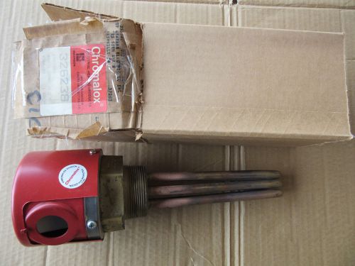 Chromalox 156/47426 tank heater element emt-203 480v 3-phase 3kw new!!! in box for sale
