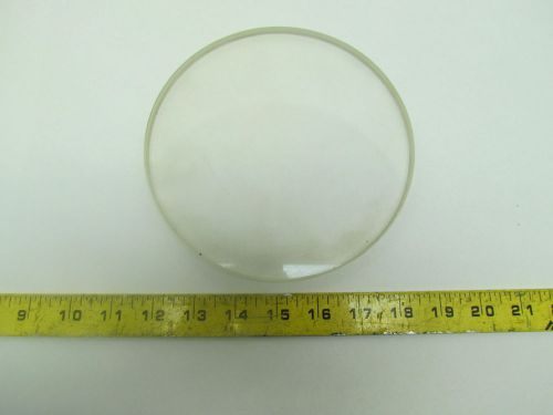 Annular Edge Circular Sight Glass 7&#034; Dia 1/2&#034; Thick Clear Low Pressure