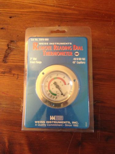 Weiss remote reading dial thermometer 20FB-260 (d2)