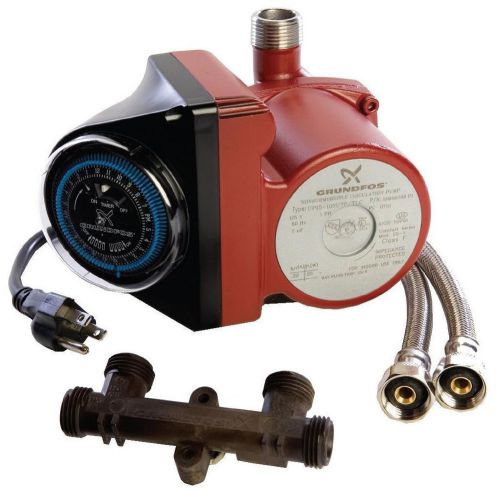 Grundfos new up1510su7ptlc 595916 1/25 hp comfort series recirculator pump for sale