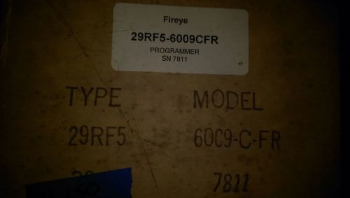 #150 Fireye 29RF5-6009CFR Programmer