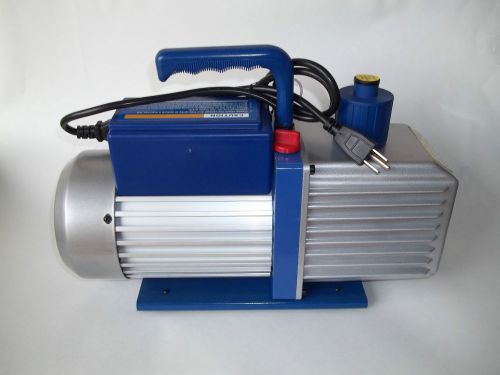 Vacuum pump 9 cfm, 2 stages, 1hp, 115-220/1/50-60hz all refrigerants for sale
