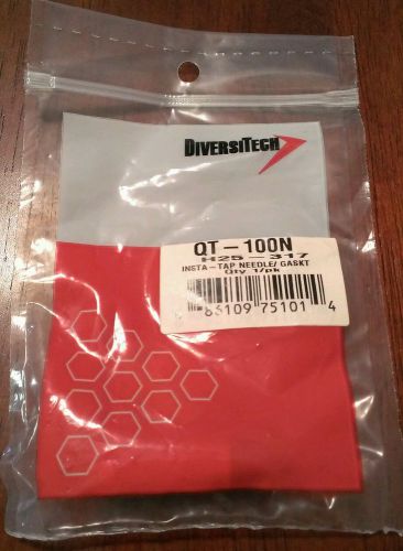 Diversitech qt-100n h25-317 insta-tap needle gasket new freon for sale
