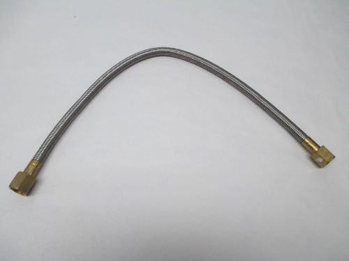 NEW 091.00119.01 STAINLESS BRAIDED METAL FLEX HOSE 1/2IN NPT 23IN D333680