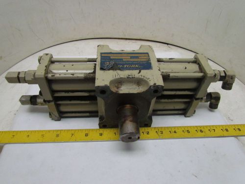 7500-180-cbx-es-ms13-rkd-nl hydraulic rotary actuator 180 deg 3000psi dual shaft for sale