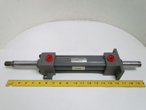 Miller dhv-61r4n-01.50-6.000 hydraulic cylinder 1-1/2&#034; bore 6&#034; stroke double rod for sale