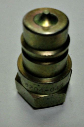 Hydraulic Quick Coupler - 3/8&#034; Male Parker # 6204-049