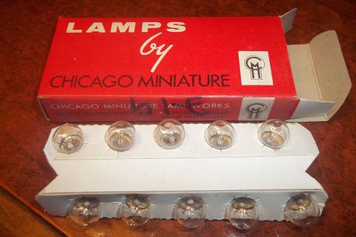Chicago miniature lamps 219 Miniature Bulbs (10 pack) NOS
