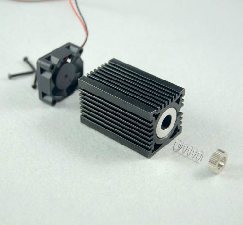 Focusable Heatsink Style TO18 LD House with Fan cooling with 405nm Glass Lens