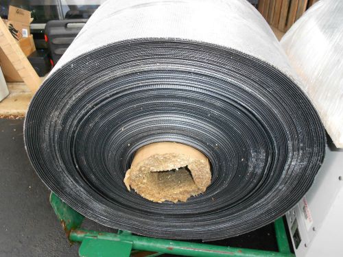 270&#039; x 12&#034; x 1/16&#034; conveyor belt ~ grooved finish ~ full roll for sale