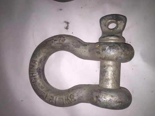 Lot of 2 swl 12t shackles 12t wll 1 1/4&#034; for sale
