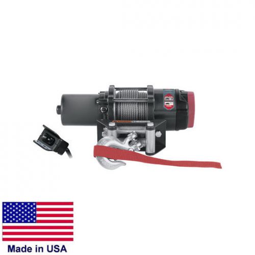 WINCH - Heavy Duty - 12 Volt DC - .9 Hp - 2,500 Lb Cap - 50 Ft of 3/16 Wire Rope