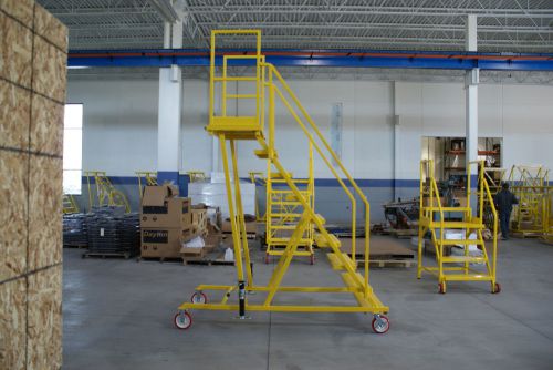 Nd-90 satety rolling ladder (osha compliant) for sale