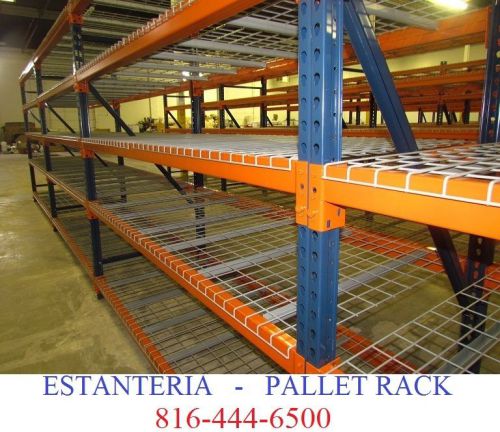 Estanteria industrial new cheap teardrop pallet rack shelving se habla espanol for sale
