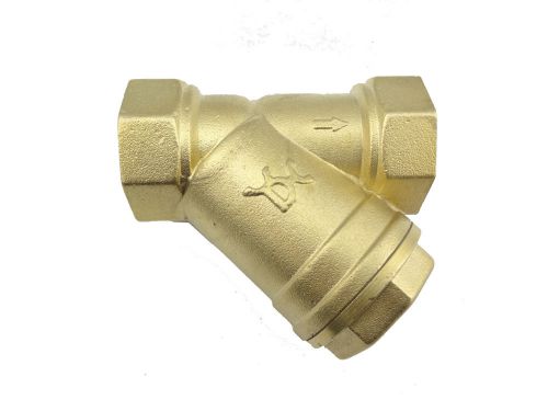 1 pcs of 3/4” DN20 Brass Y Type Strainer Valve Connector Fitting